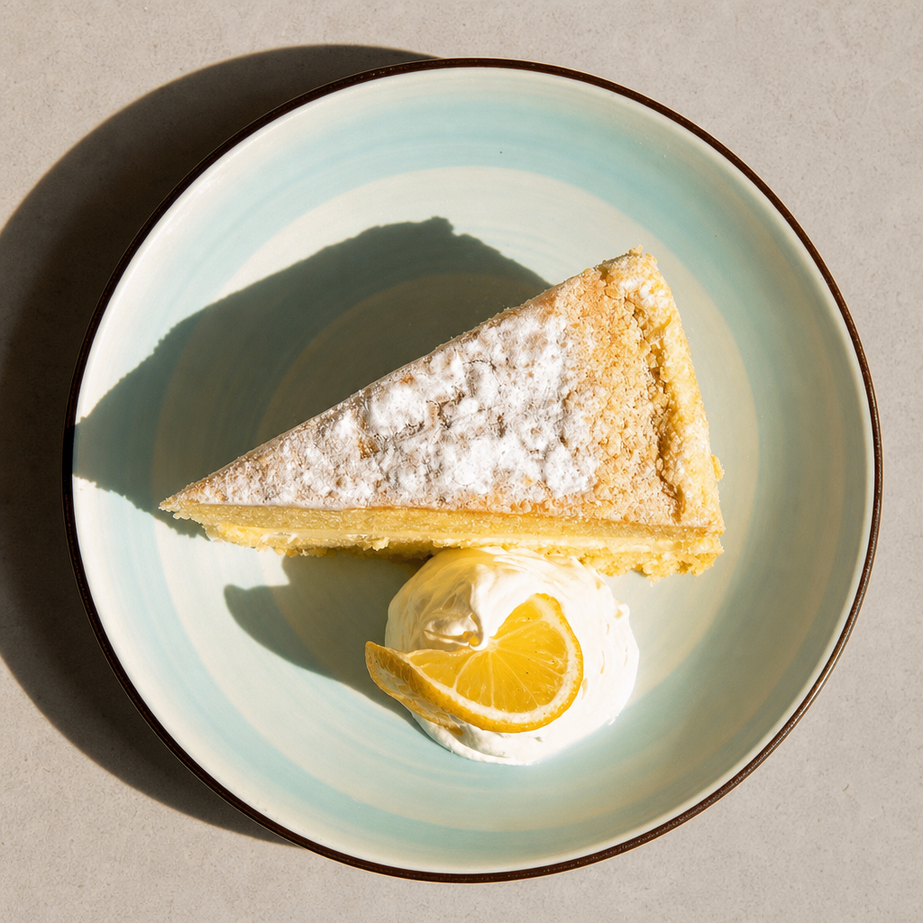 Italian Lemon Cream Cake.