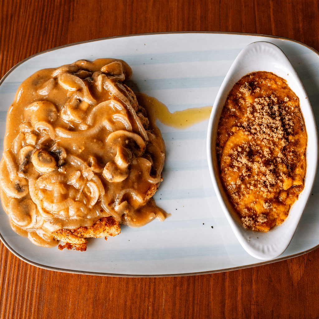 Chicken Marsala.