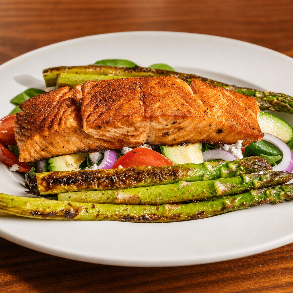 Southwest Salmon Salad