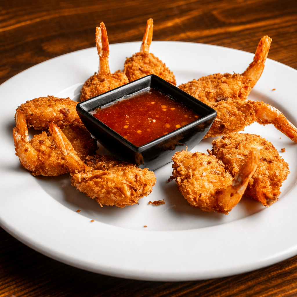 Coconut Shrimp.