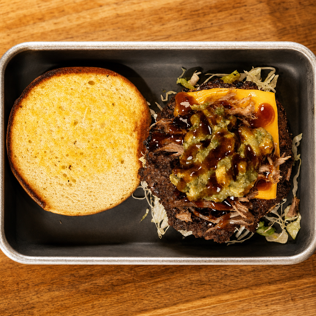 Kahlua Pork Burger