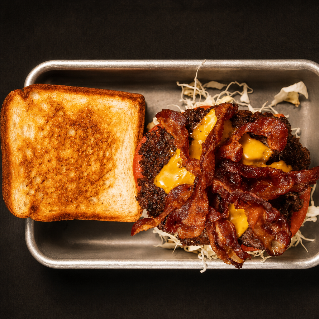 BLT Patty Melt Burger
