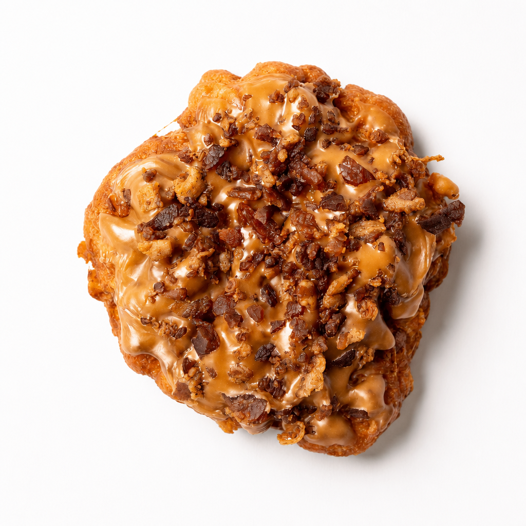 Bacon Maple Apple Fritter