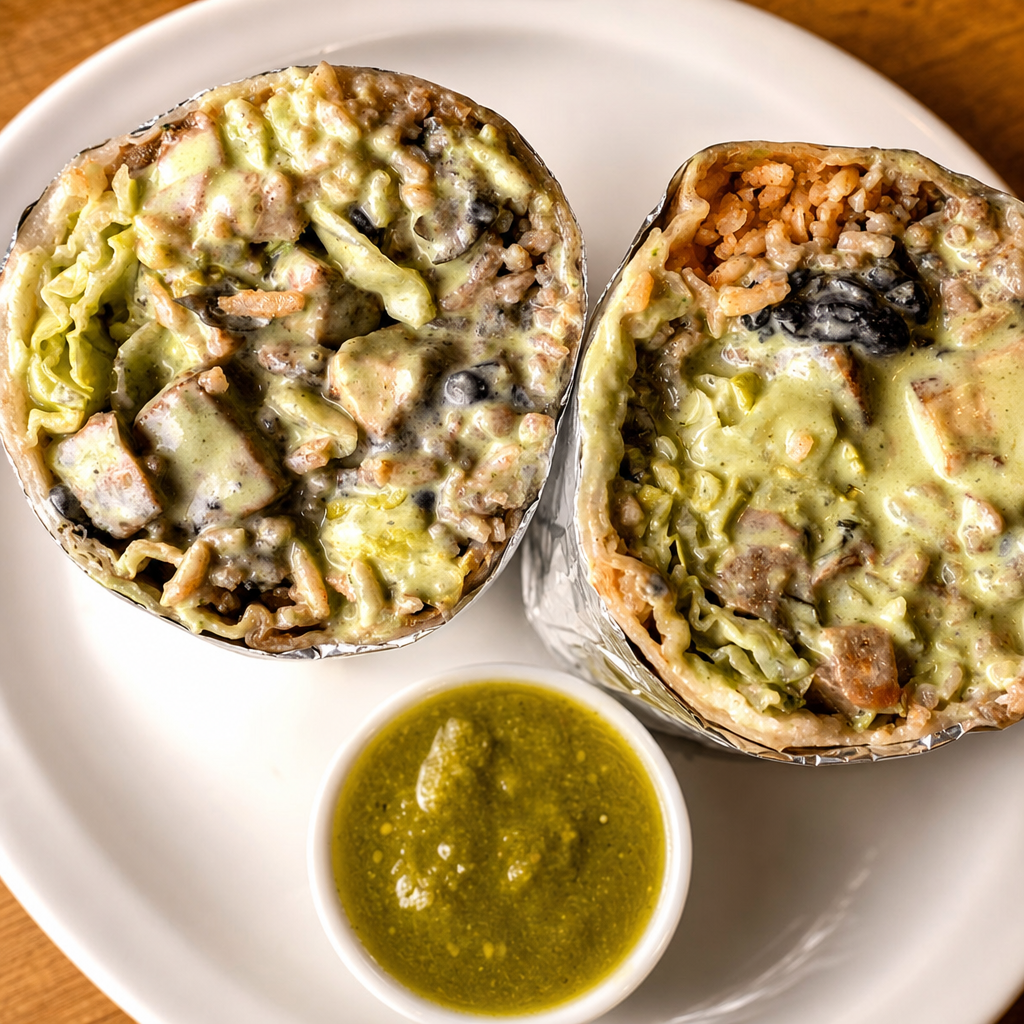 The Juan (Steak Burrito).