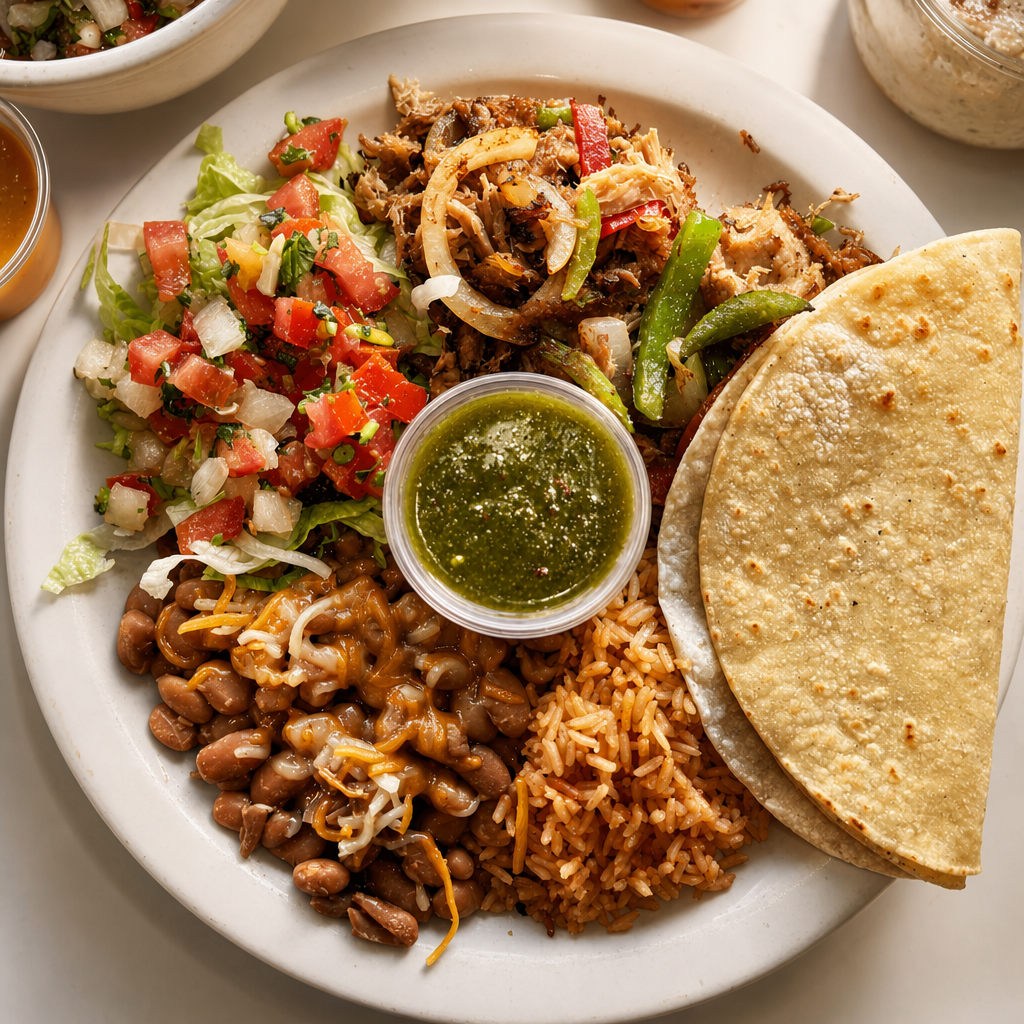 Fajita Dinner Plate