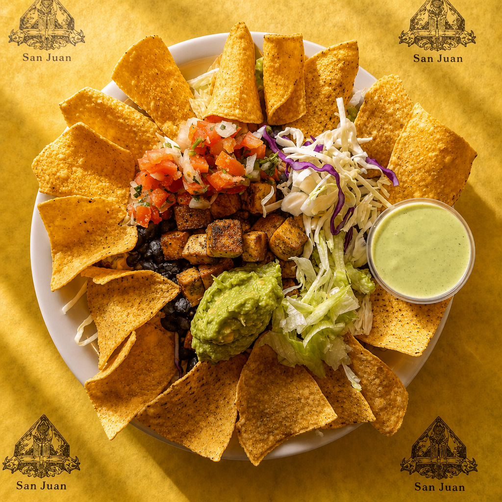 Deluxe Vegan Taco Salad.