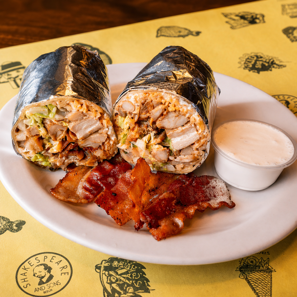 Traditional Breakfast Burrito.