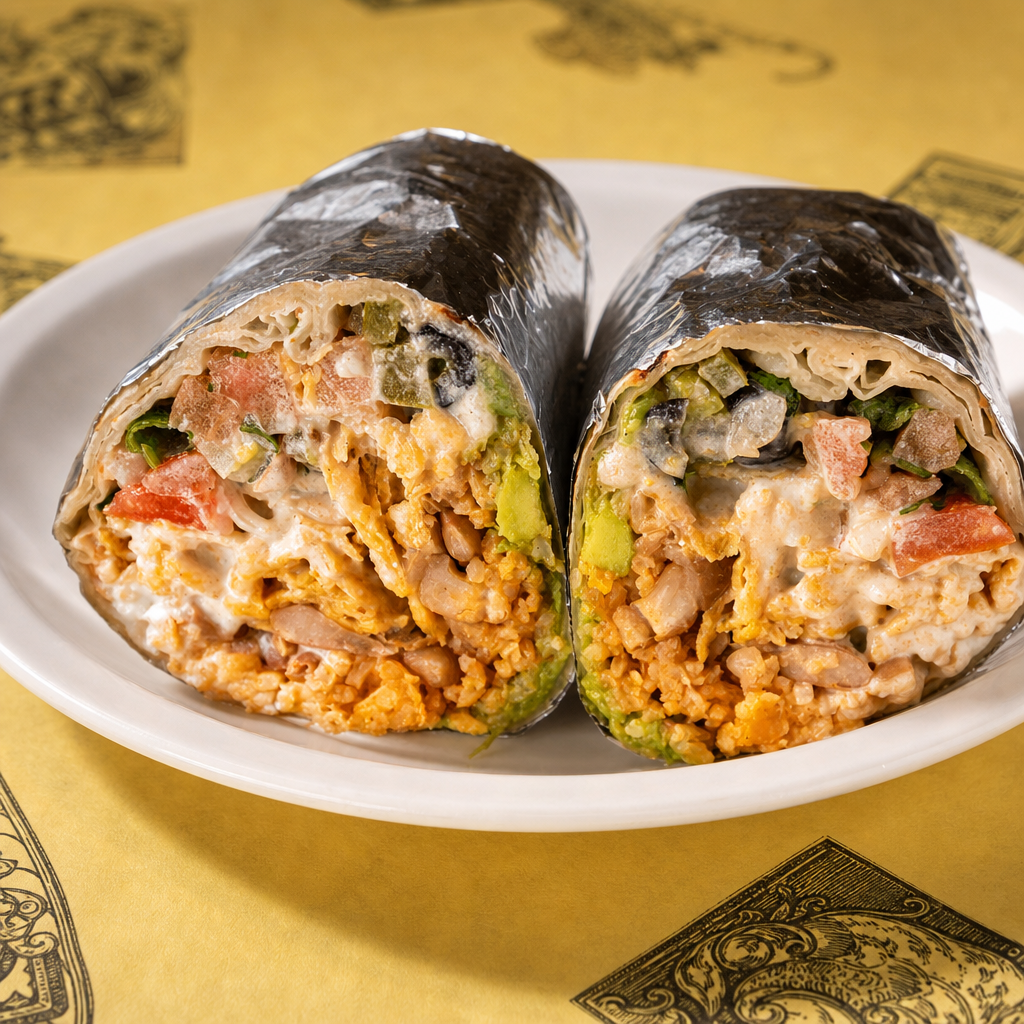 Super Nacho Burrito.