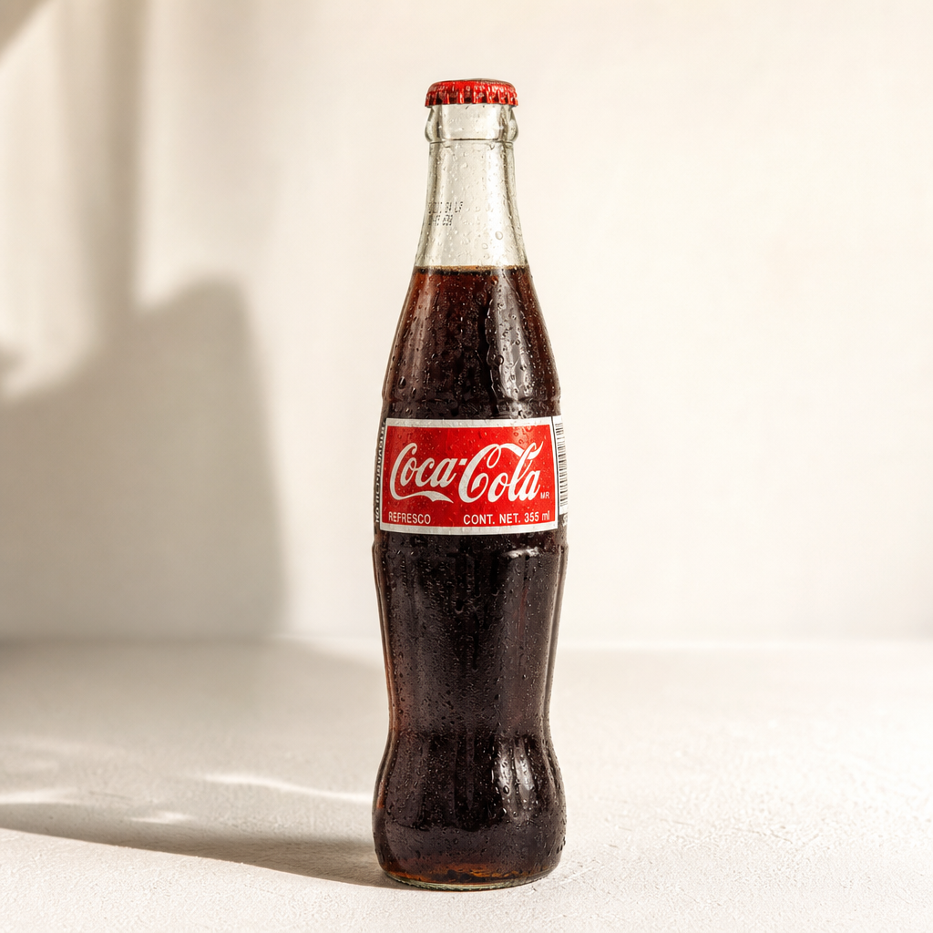 Coke Glass Bottle.