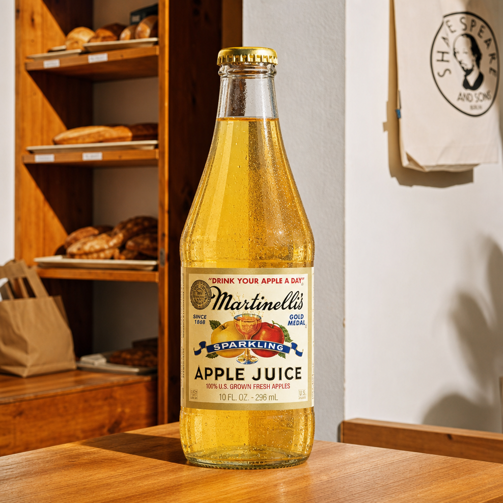 Martinelli's Sparkling Apple Juice.