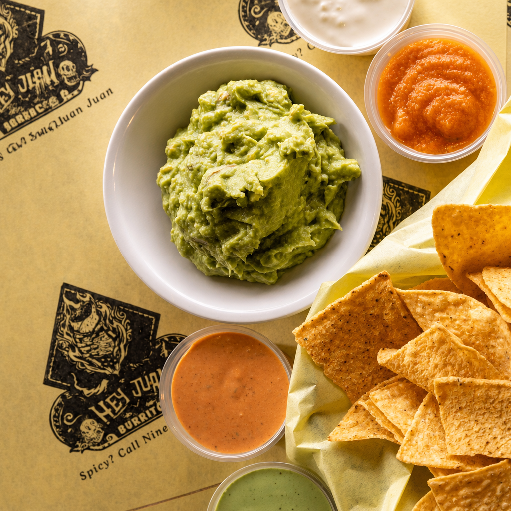 4oz Guacamole on the Side.