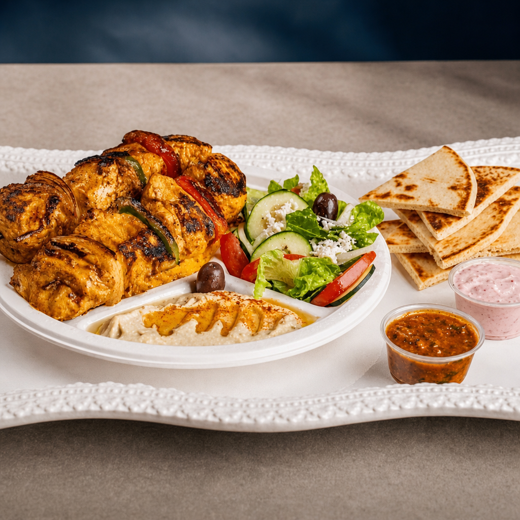 Chicken Kabab Plate