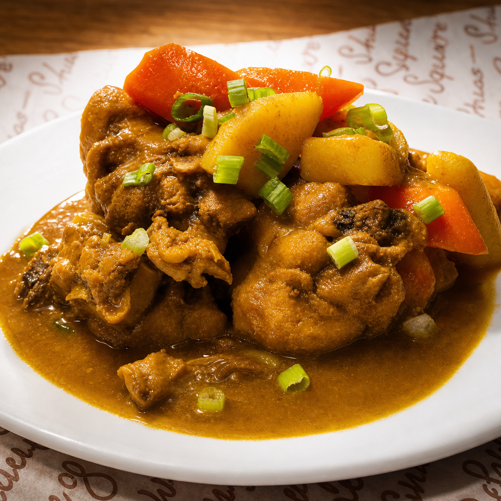 Curried Chicken.