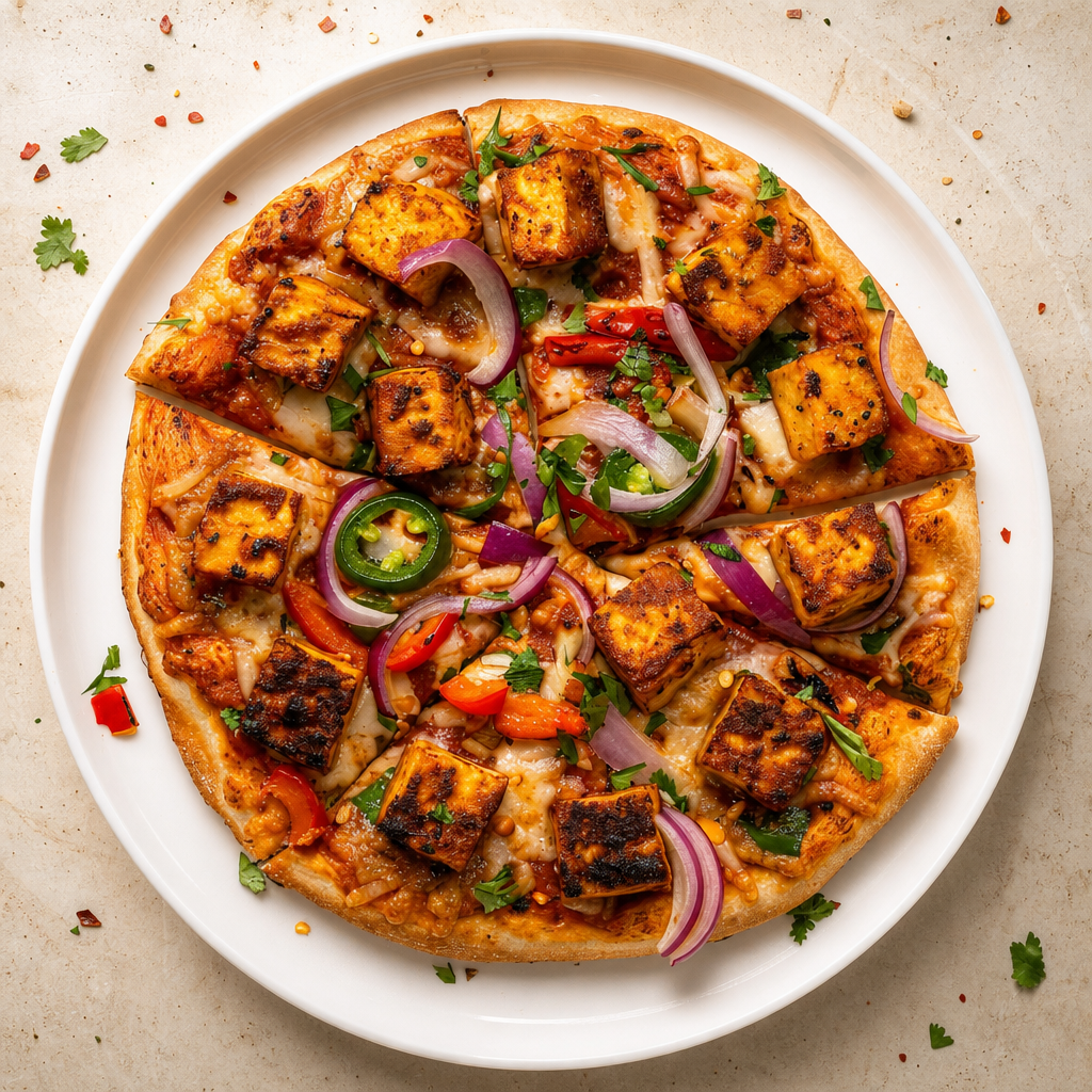 24" Tandoori Paneer Pizza