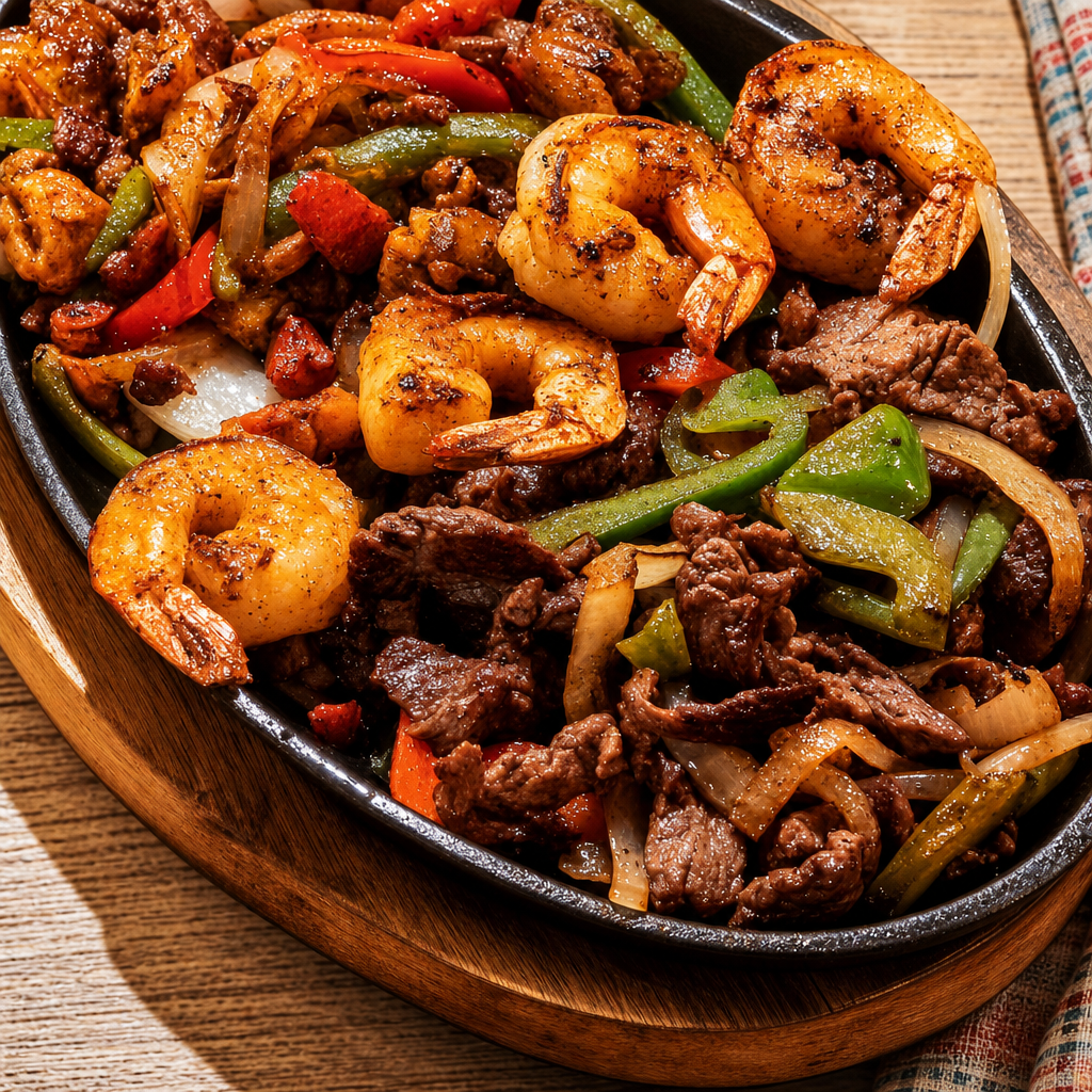 Sizzling Fajitas.