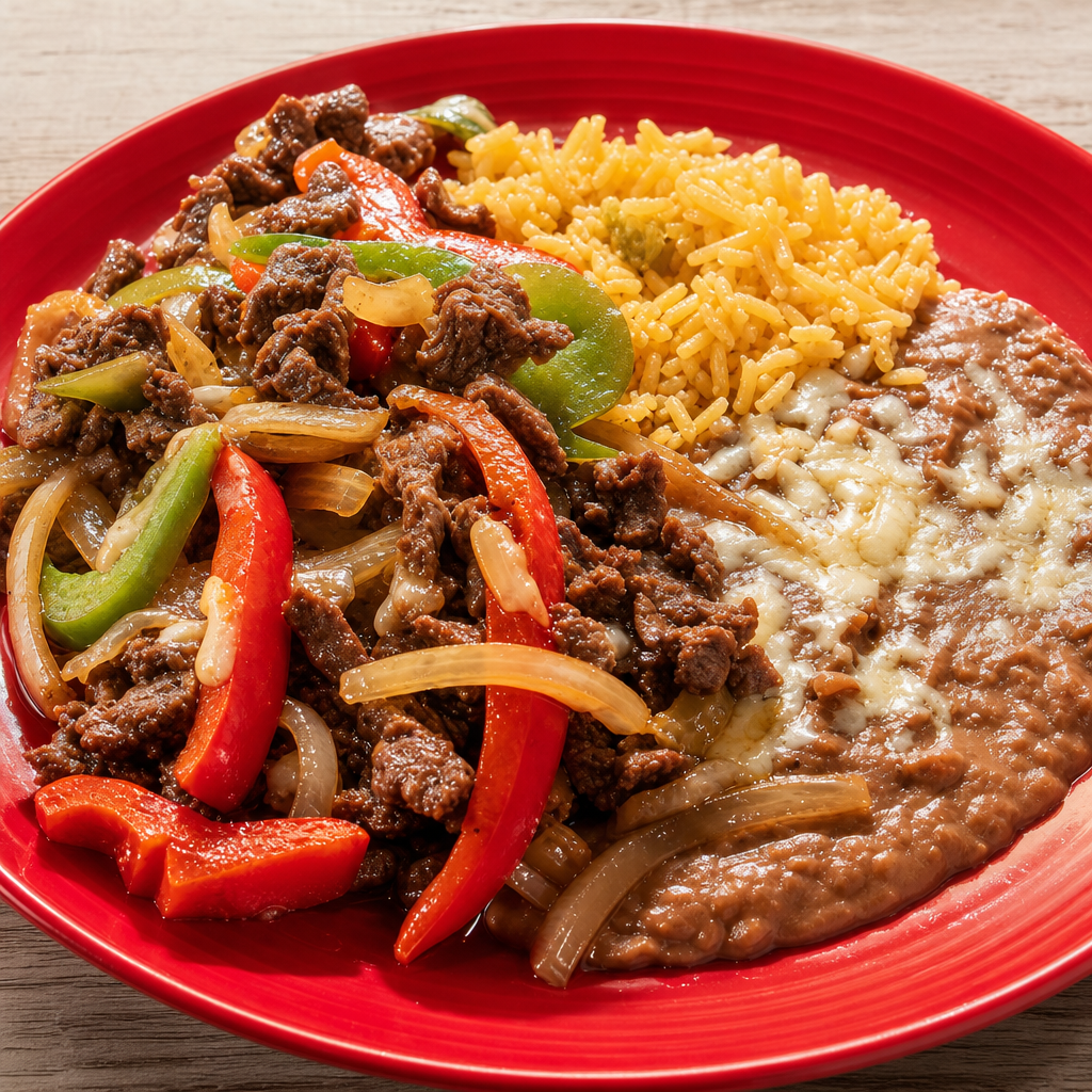 Macario's Steak Asado.