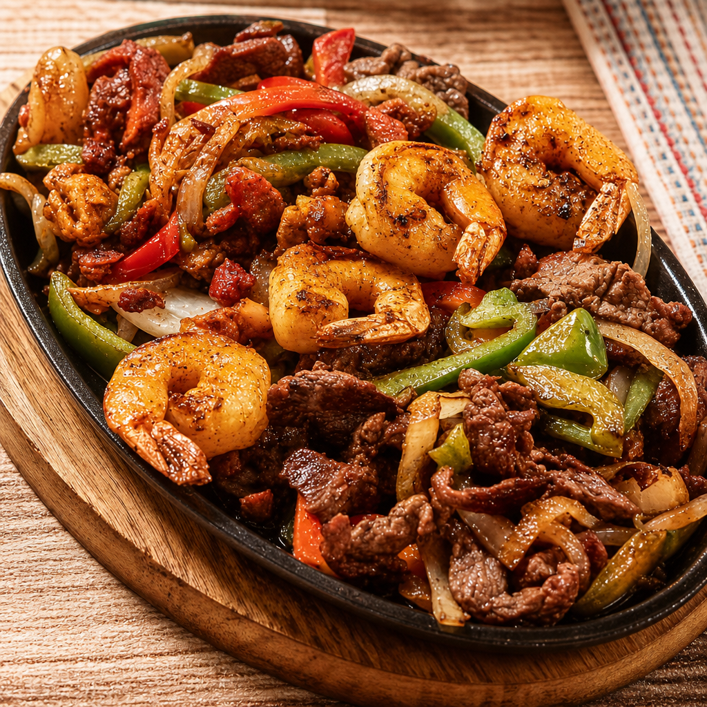 Sizzling Fajitas.