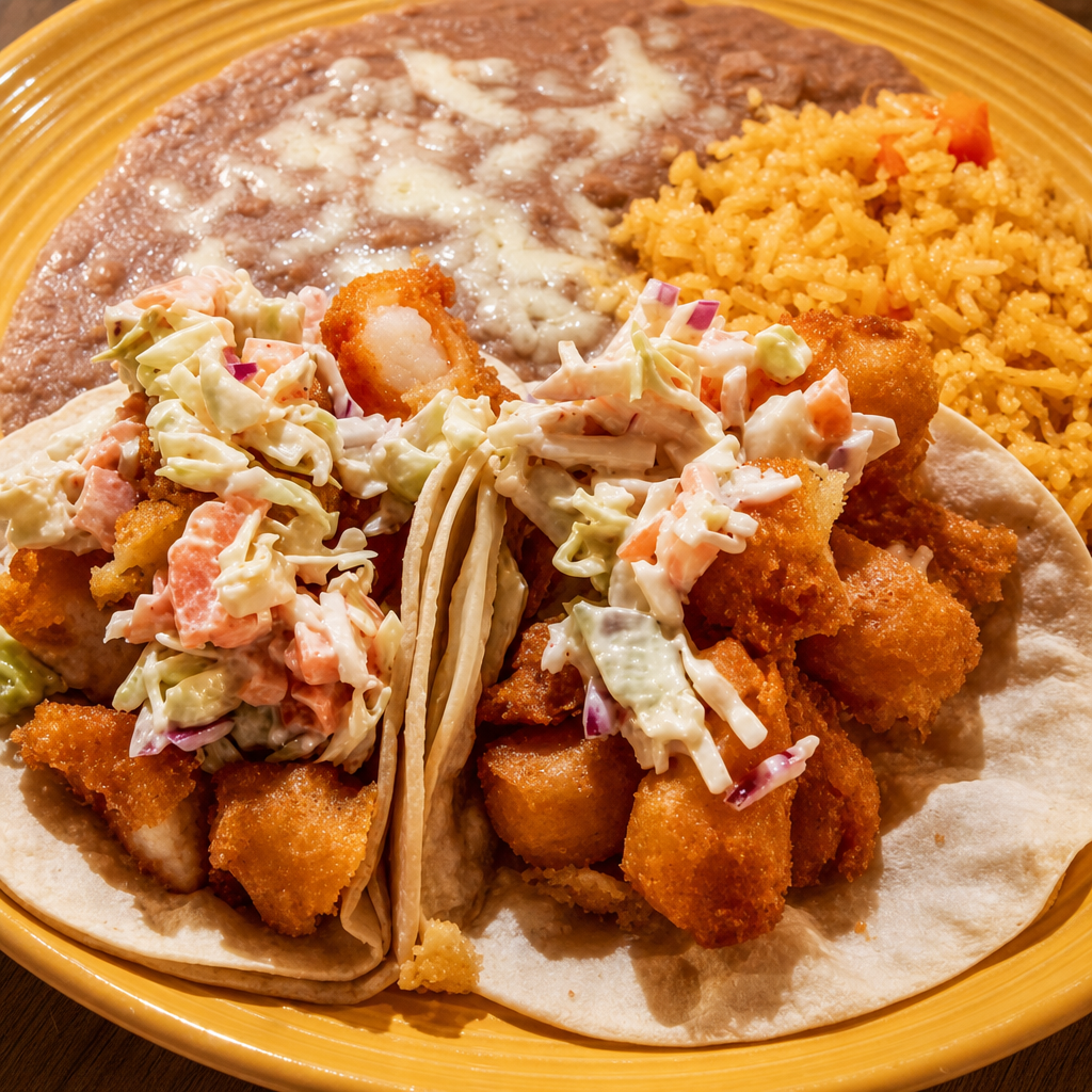 Tacos de Pescado/Camaron