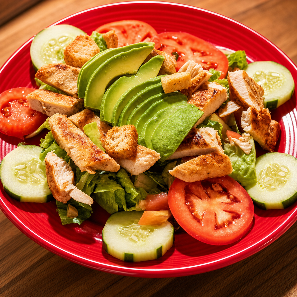Grilled Chicken Salad.