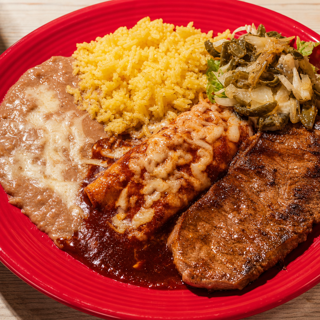 Carne a la Tampiquena.