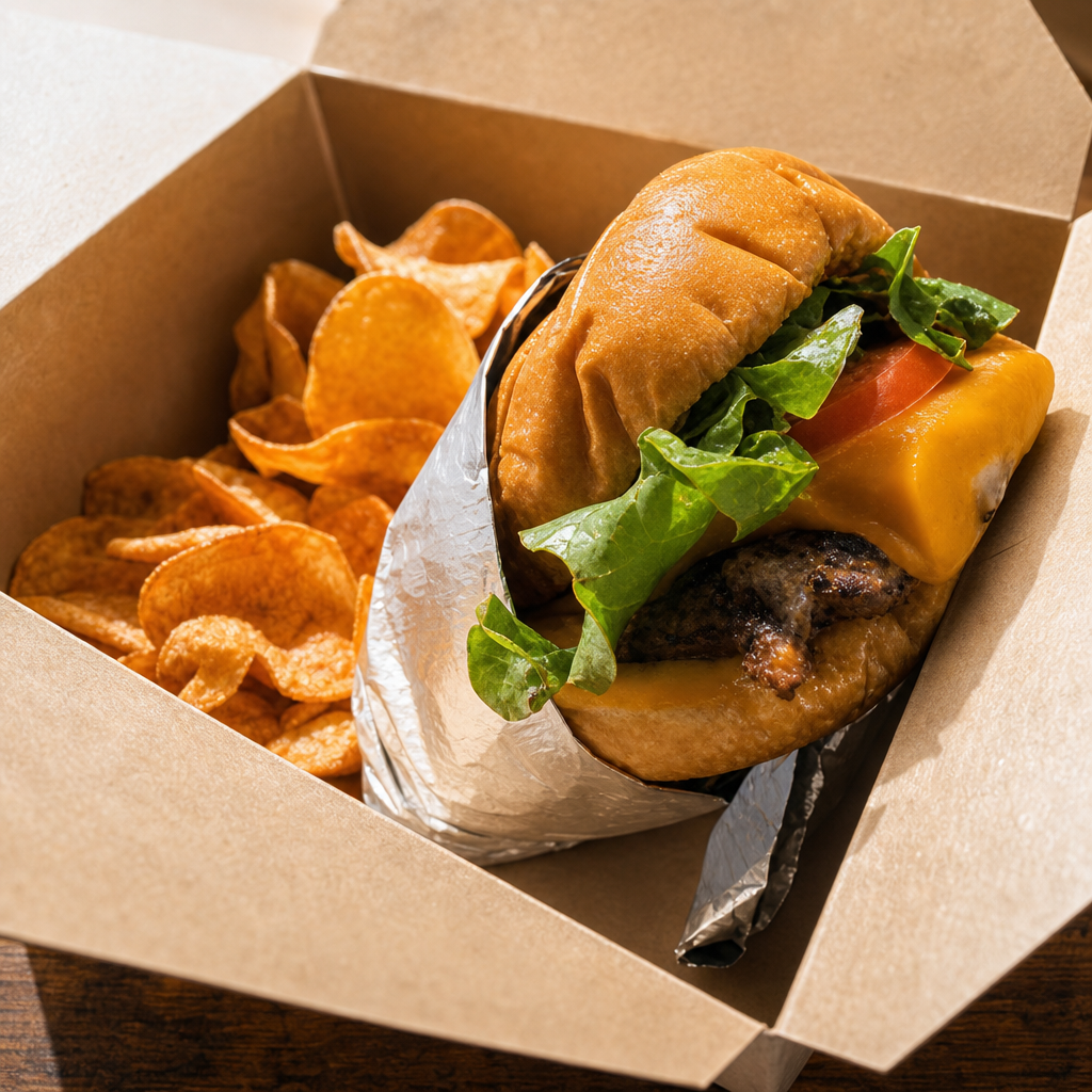 Fried Onion Smash Burger