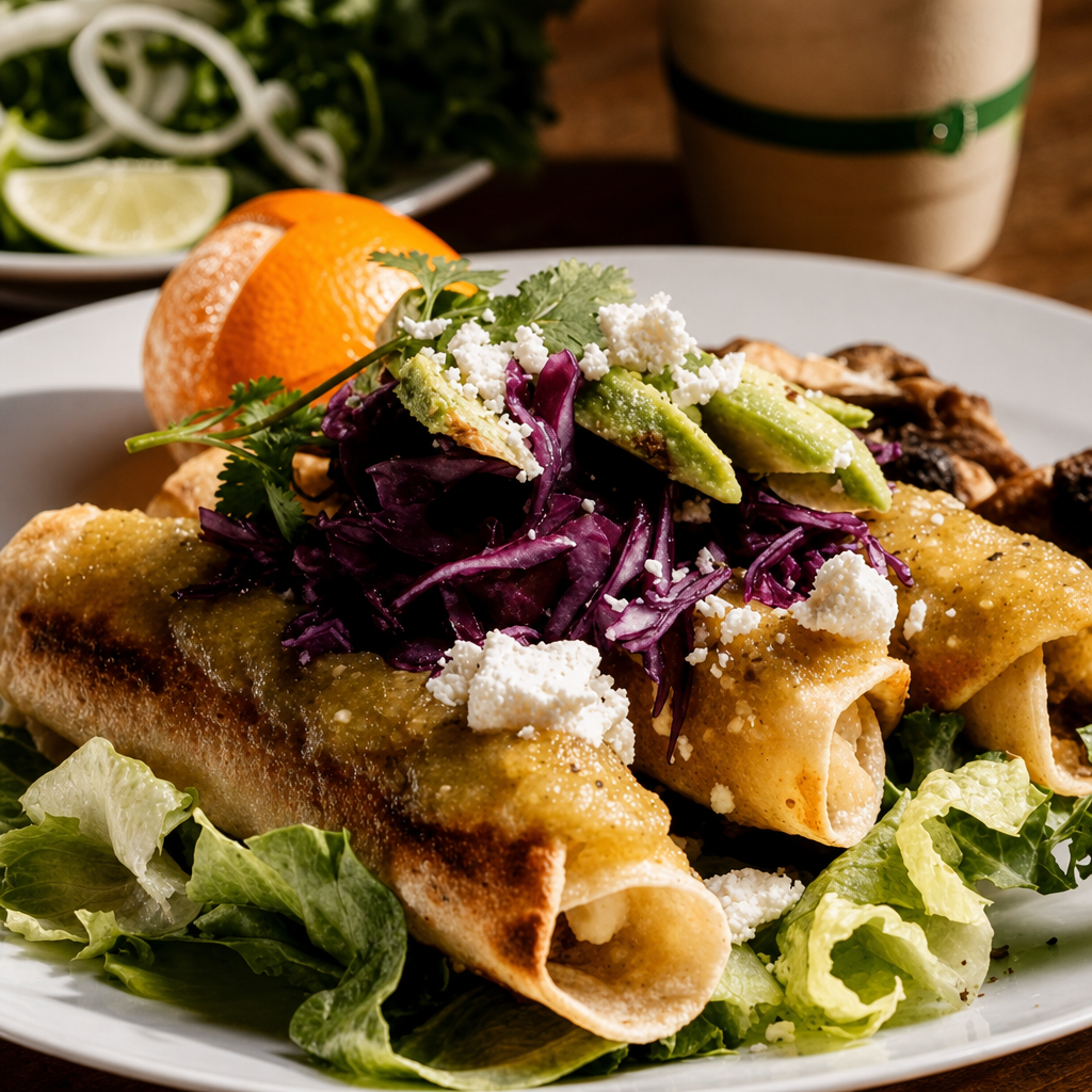Potato Flautas - Mexico