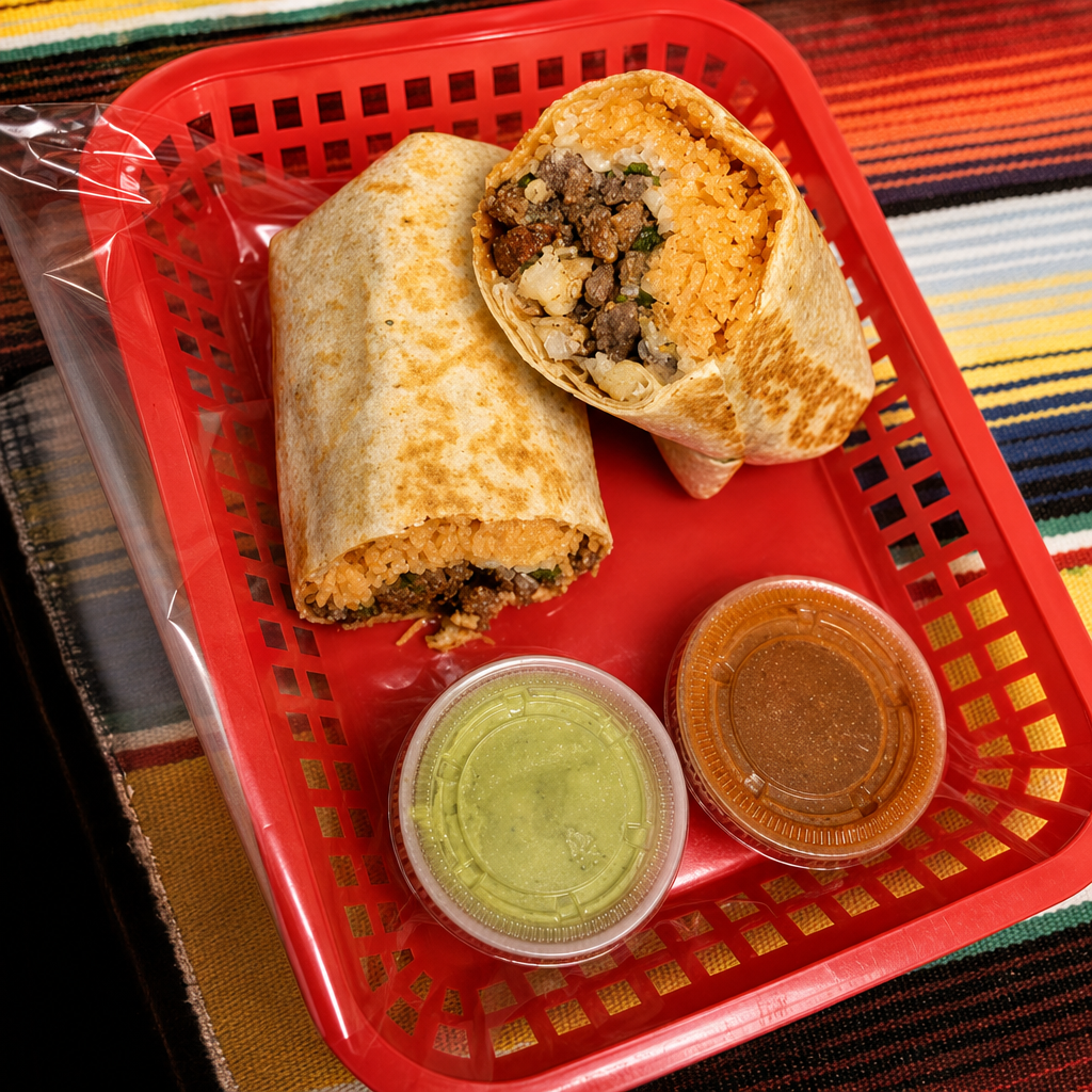 Tres Carnes Burrito