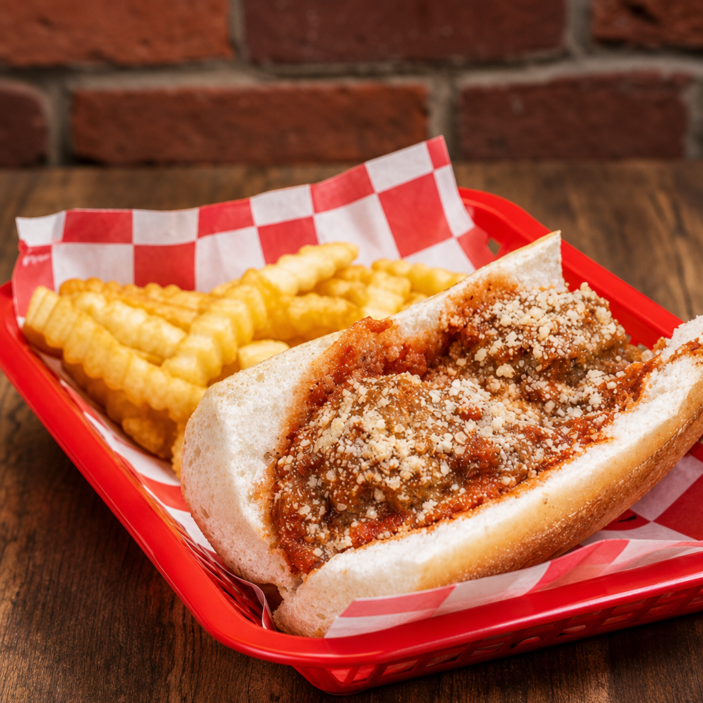 Meatball Sandwich.