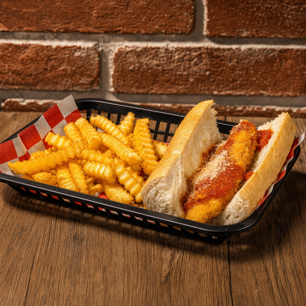 Chicken Parmesan Sandwich.