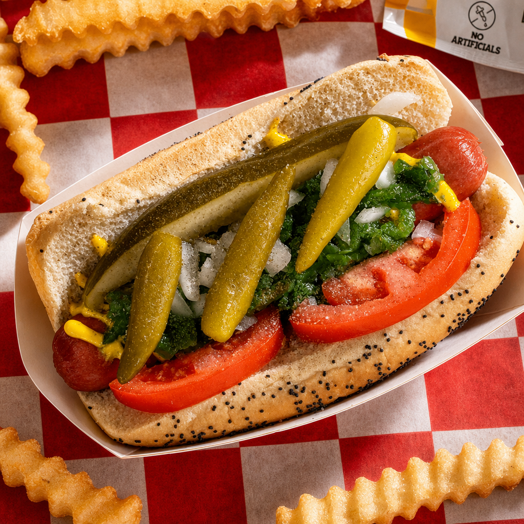 "Hall of Fame" Chicago Dog.
