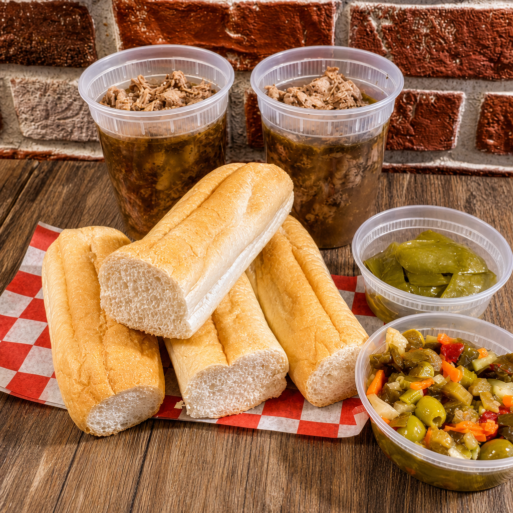 Italian Beef Party Pack.