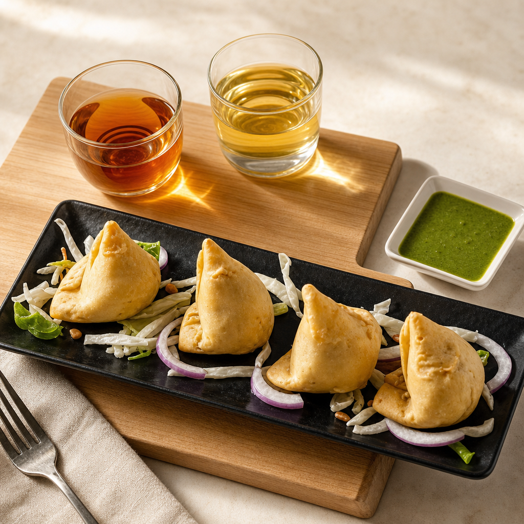 Samosa (Chicken) 2pc.