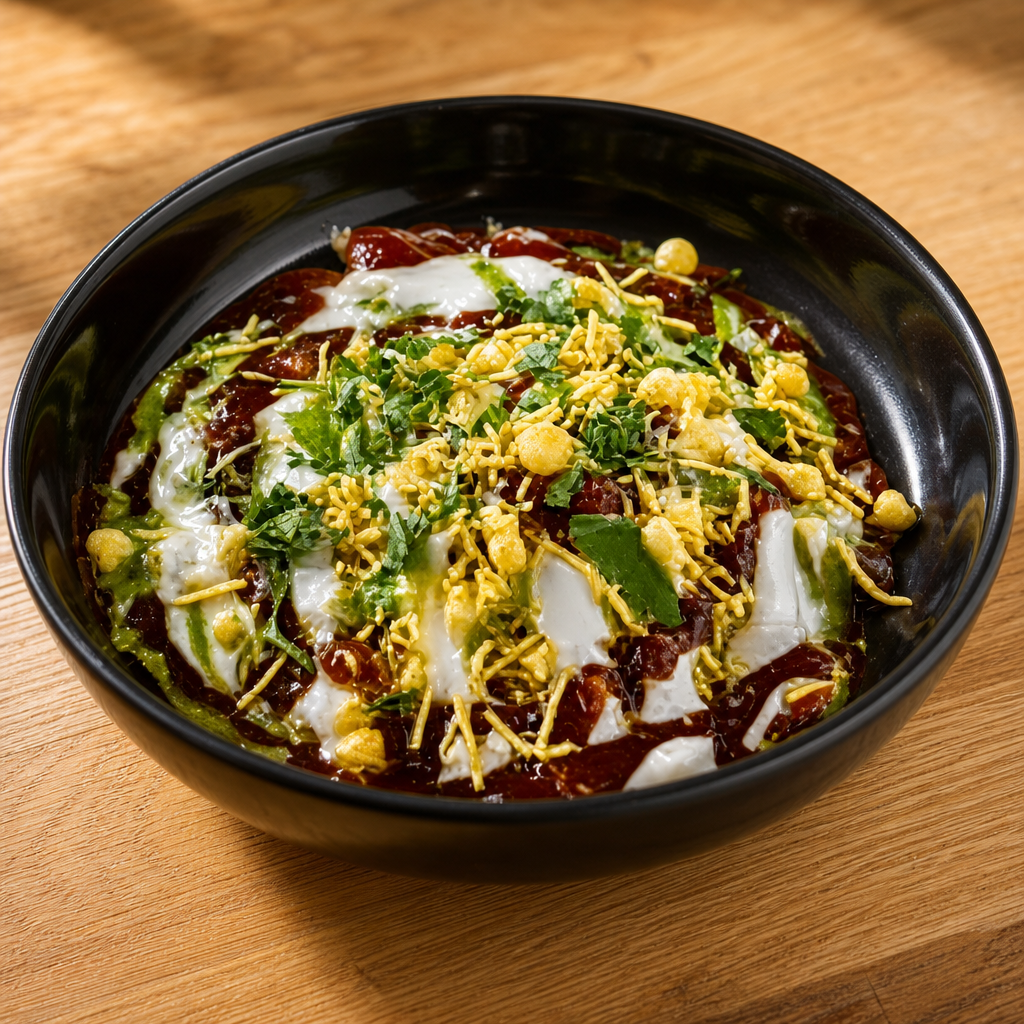 Samosa Chaat.
