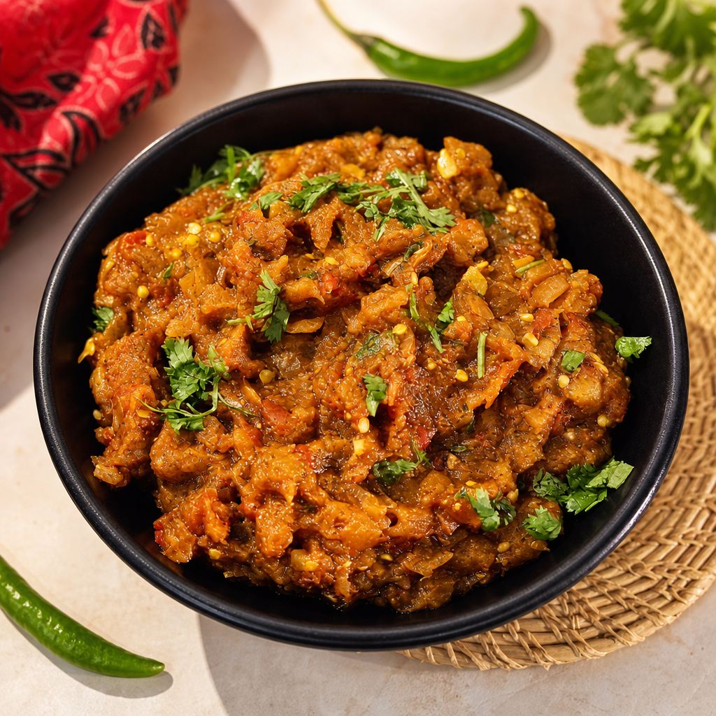 Baingan Bharta.
