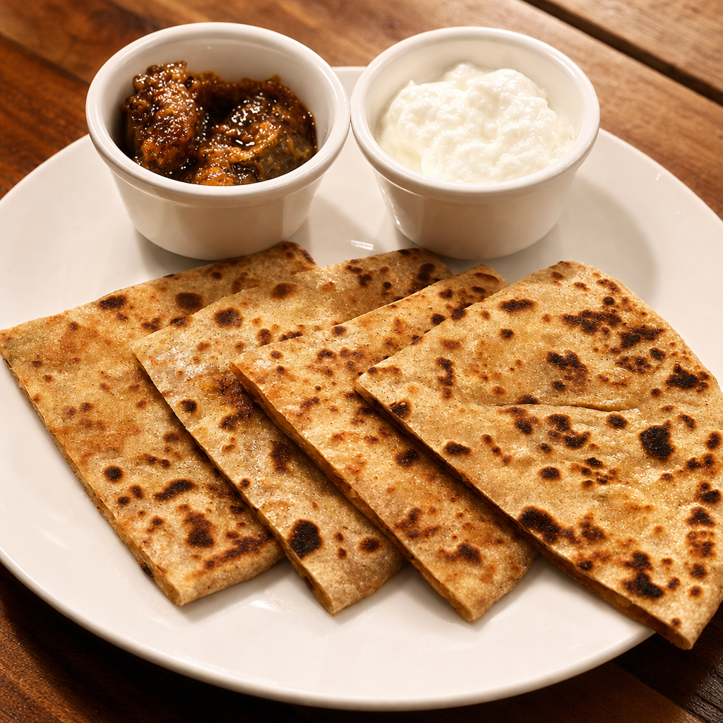 Aloo Paratha.