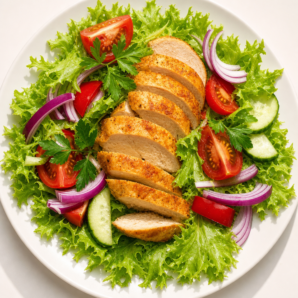 Tandoori Chicken Salad.