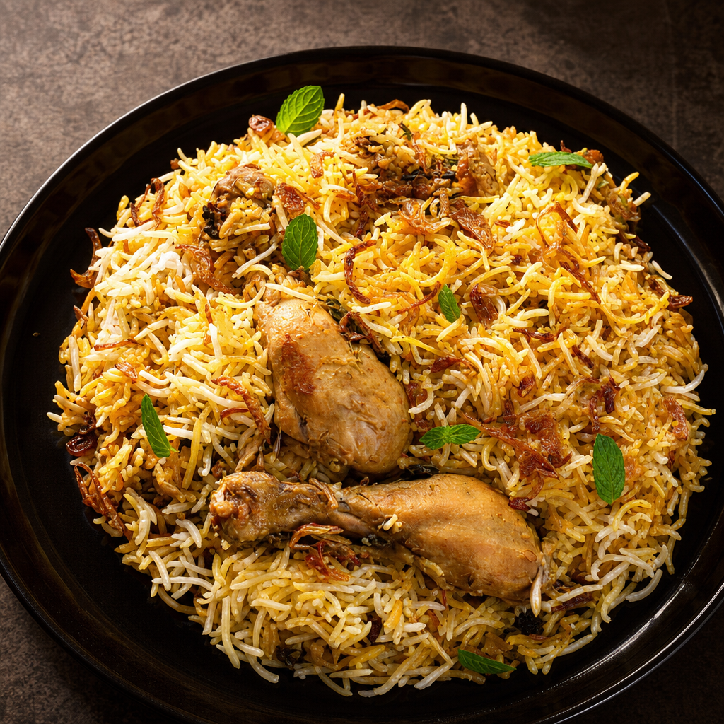 Chicken Biryani.