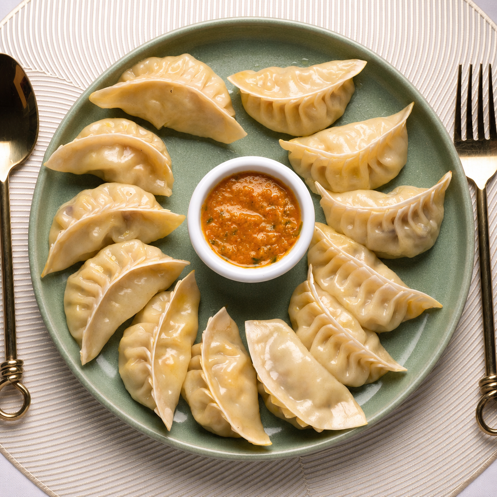Chicken Momos.