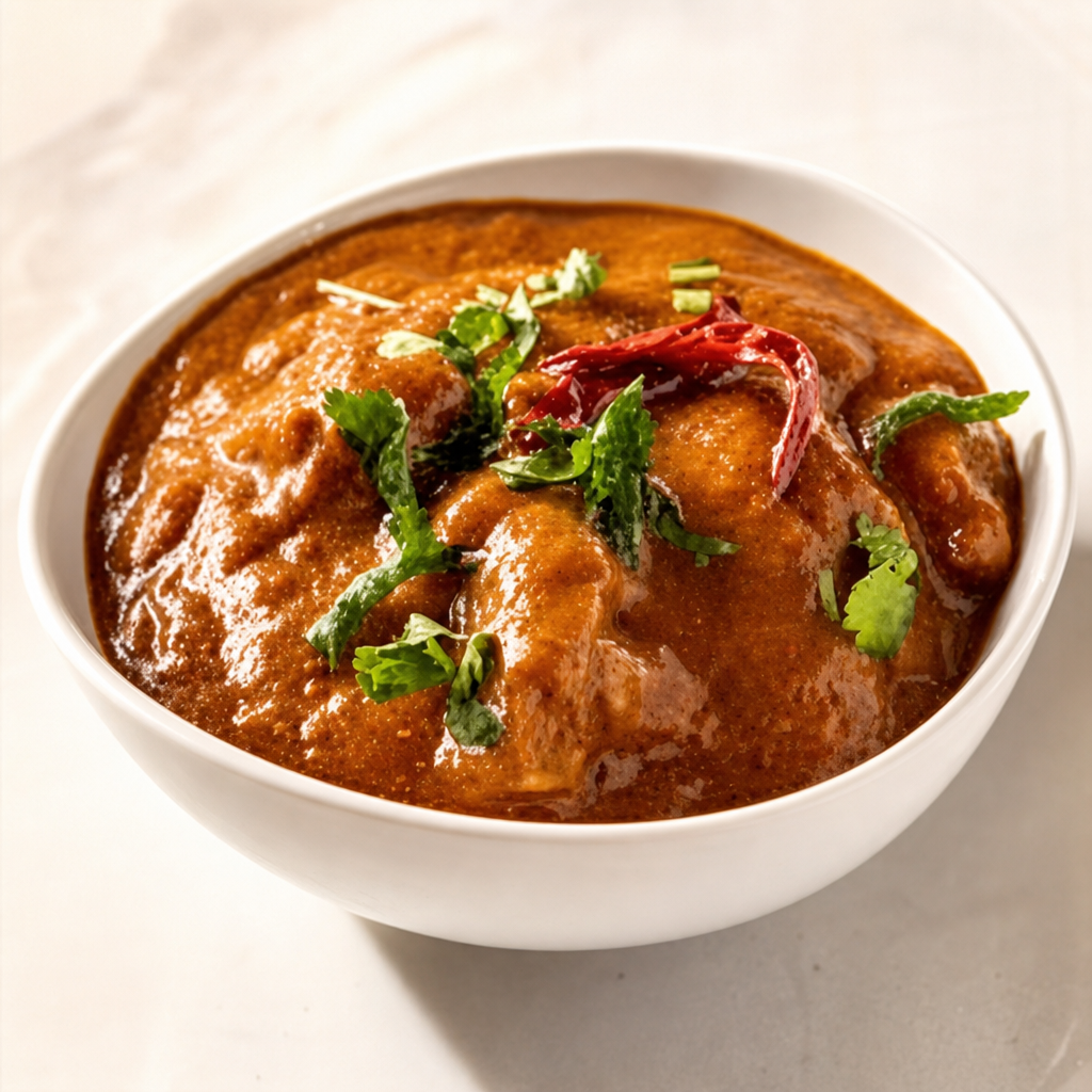 Shrimp Vindaloo.