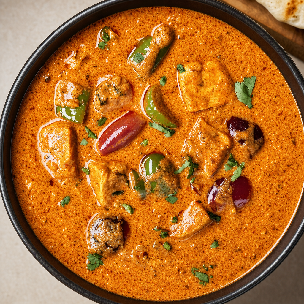 Paneer Tikka Masala.