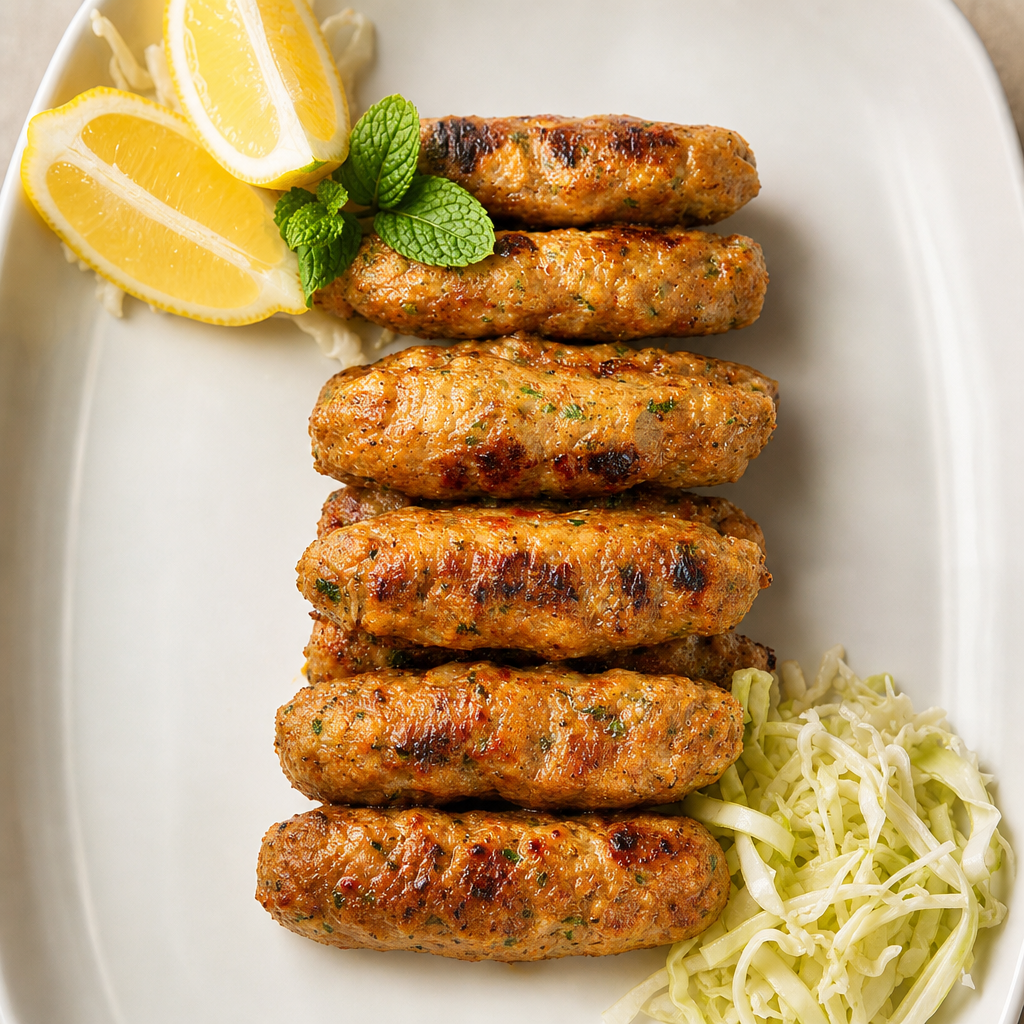 Chicken Kabab Meal.