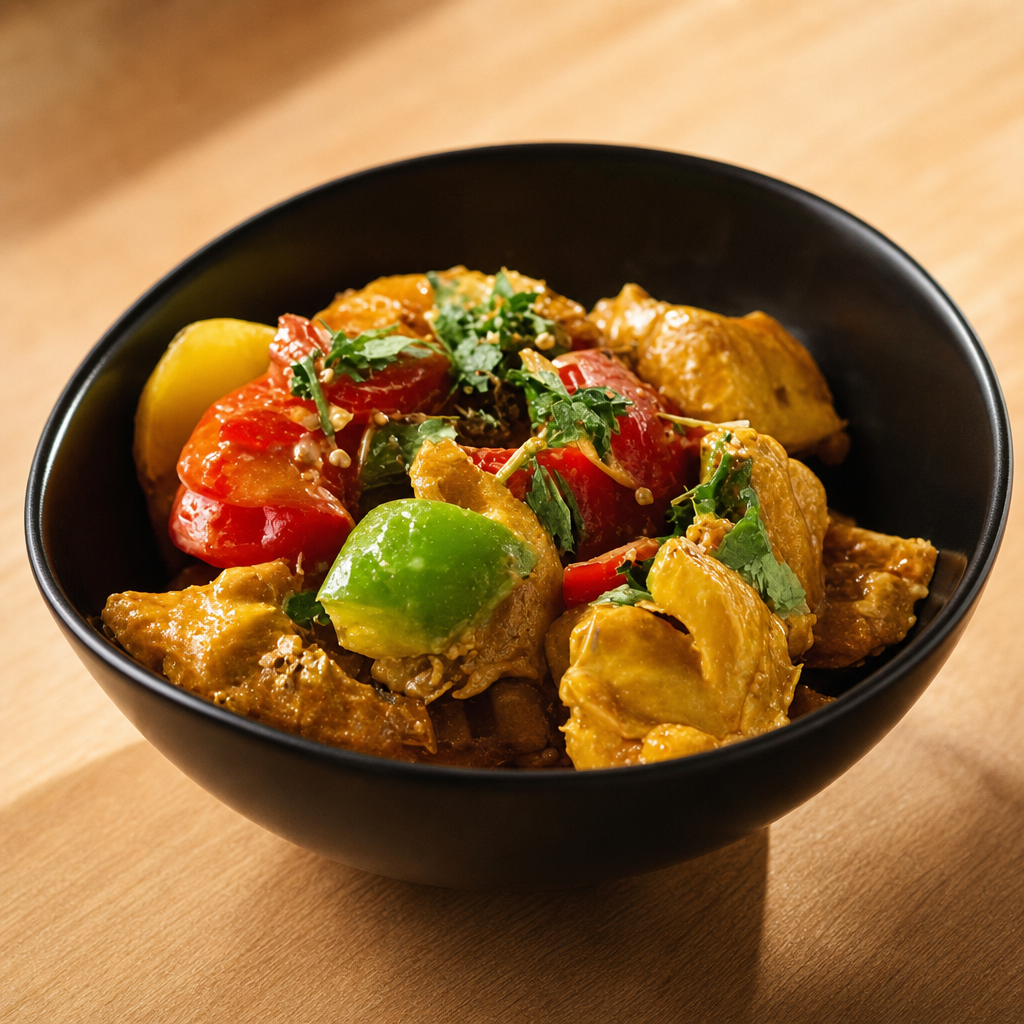 Chicken Kadai.
