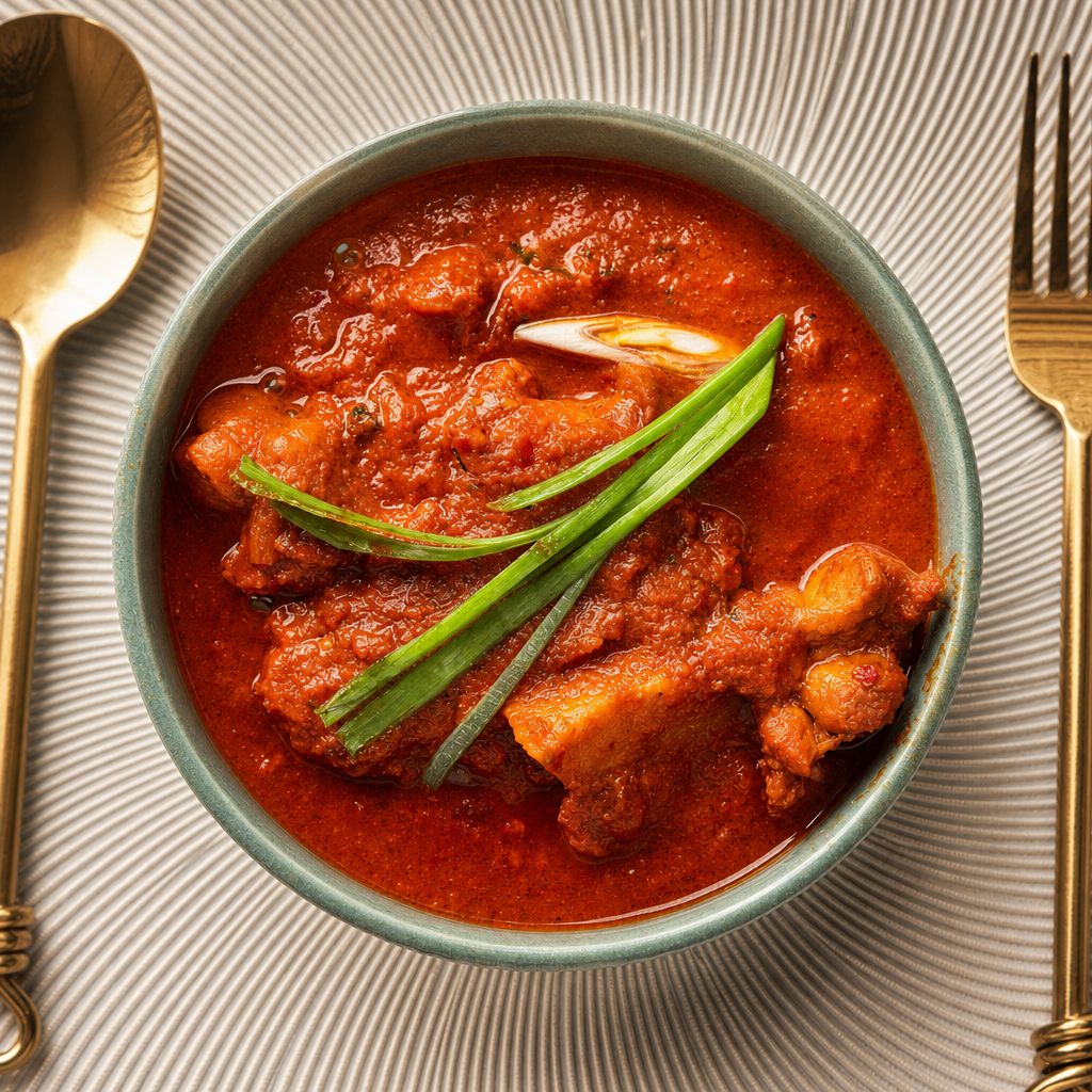 Goat Vindaloo.