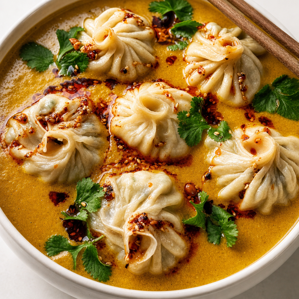 Veg Momos.