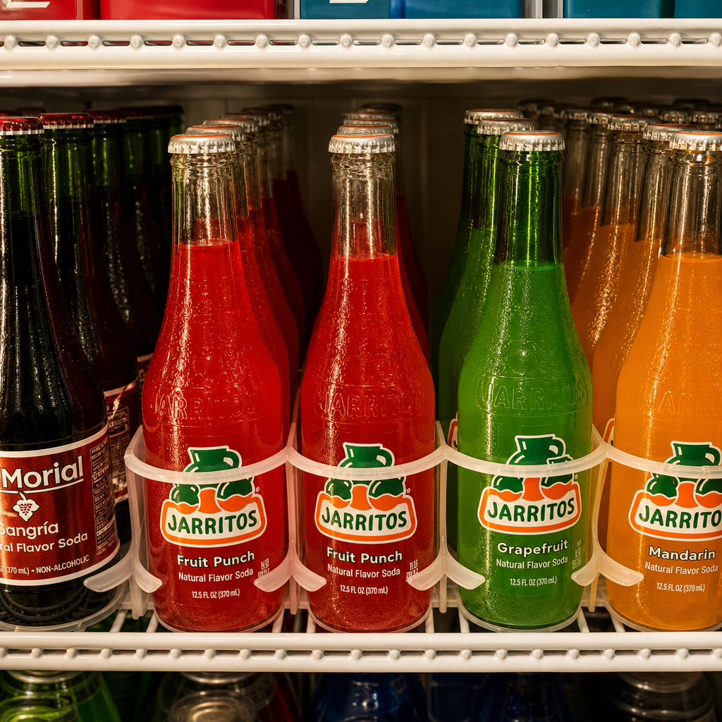 Jarritos (Real Sugar) Soda.