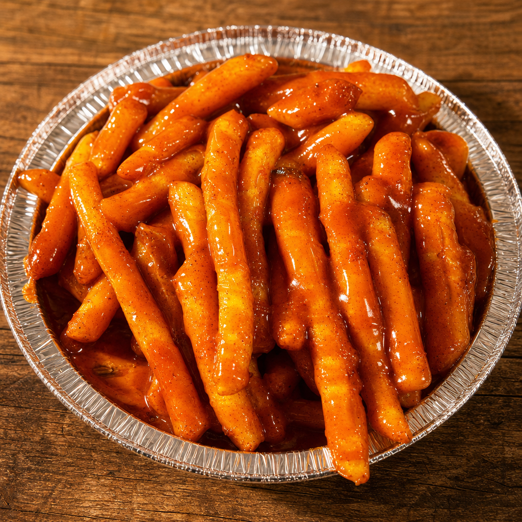 Sweet and Spicy Fries.