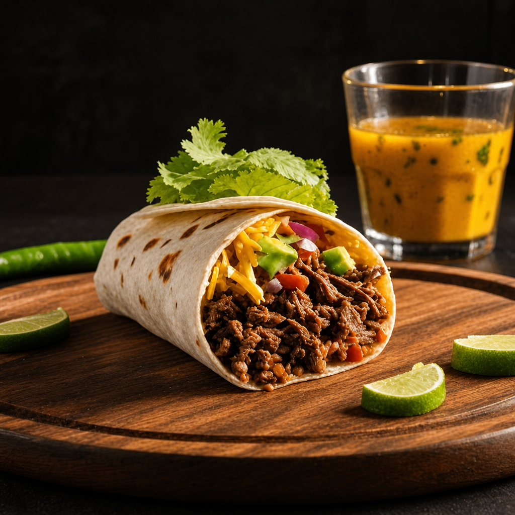 Burritos Al Pastor.