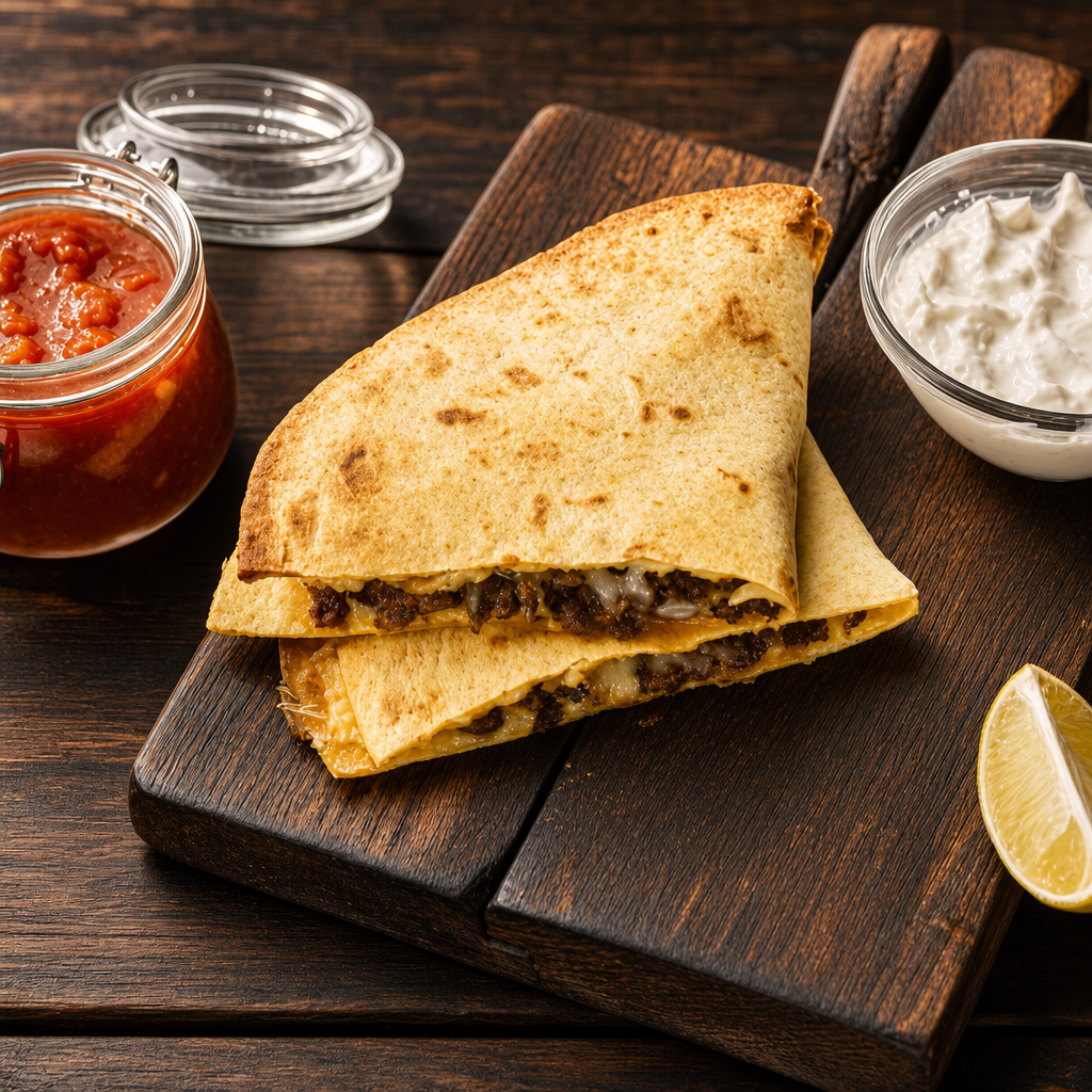 Quesadilla Con Pollo.
