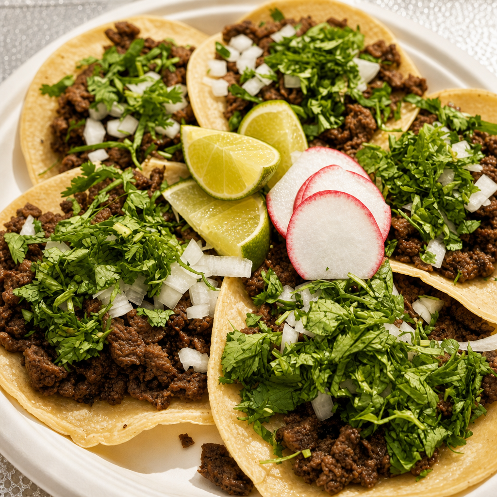 Tacos Chorizo.