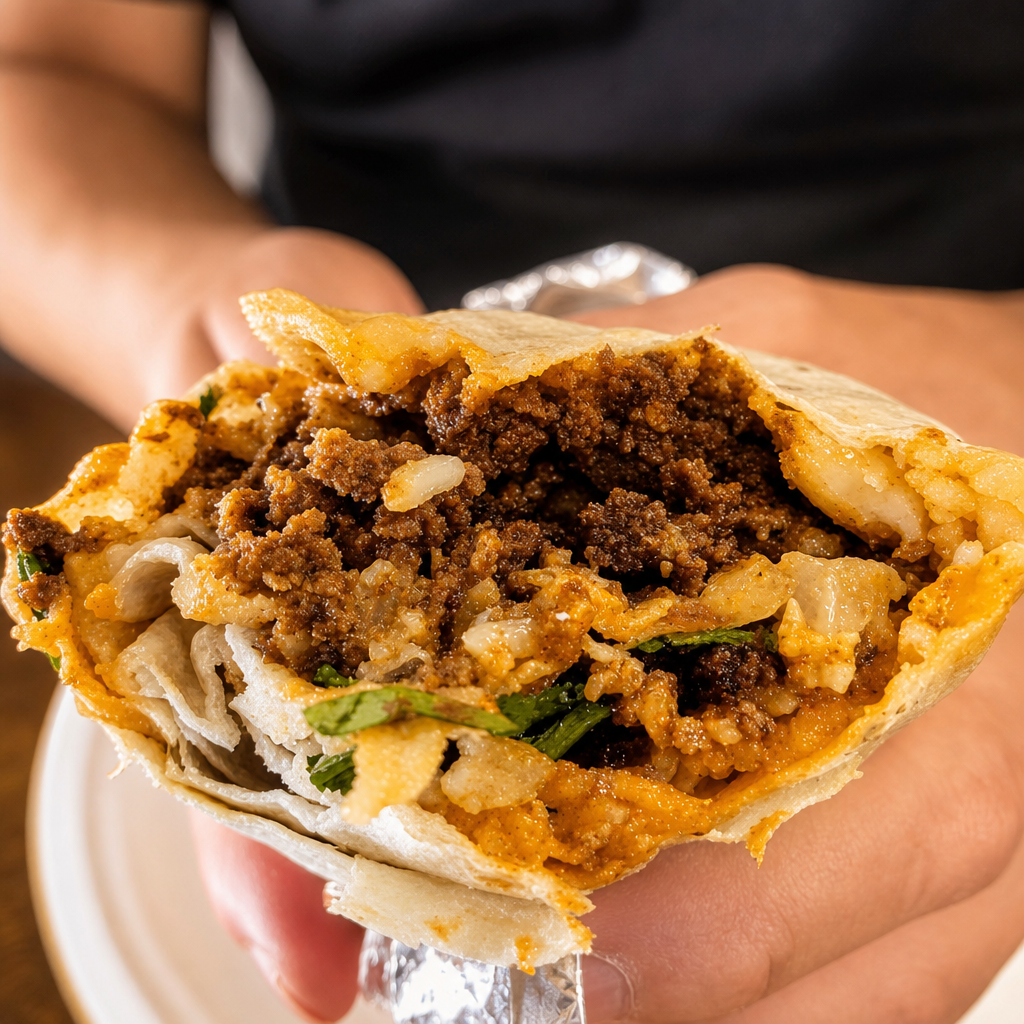 Burritos Chorizo
